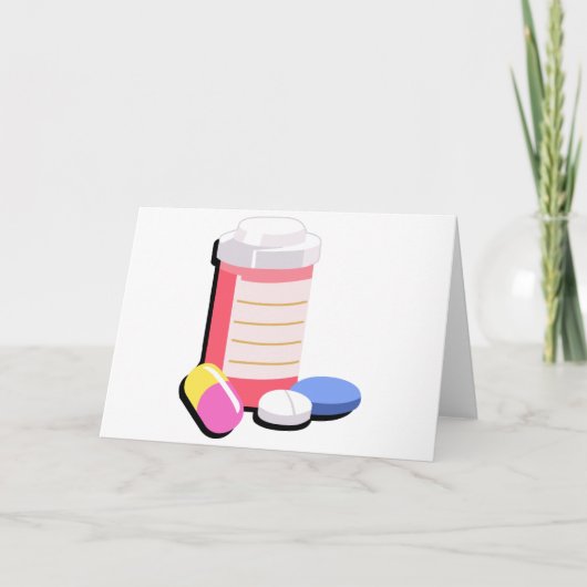 verschreibungspflichtige Arzneimittel Karte (Vorderseite)