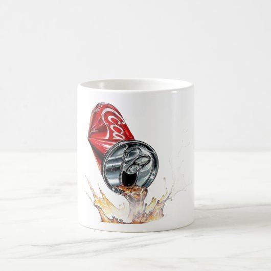 Verschütten Kaffeetasse (Mittel)