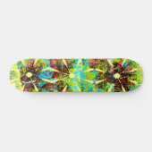 Verschüttete Farbe Skateboard (Horizontal)