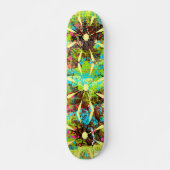 Verschüttete Farbe Skateboard (Vorne)