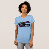 Verschüttete Milch T-Shirt (Vorne ganz)