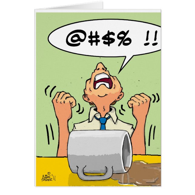 VERSCHÜTTETER KAFFEE (Vorne)