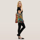 Verschüttetes farbiges Marmor Tasche (Am Model)