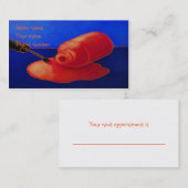 verschüttetes Polnisch Terminkarte (Vorne/Hinten)