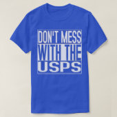Verschweigen Sie sich mit den USPS T-Shirt (Design vorne)