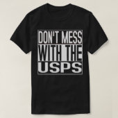 Verschweigen Sie sich mit den USPS T-Shirt (Design vorne)