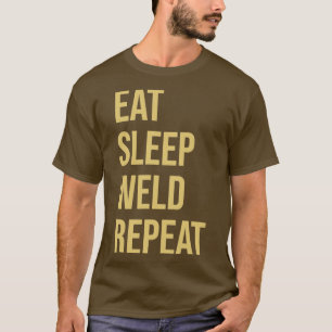 Verschweißen von Geschmacksmustern, Schlafwölfe wi T-Shirt