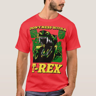 Verschwende dich mit einem T-Rex T-Shirt