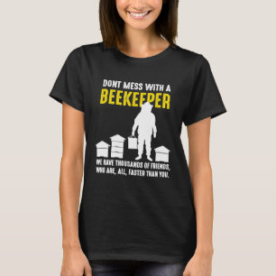 Verschwende dich nicht mit einem Bienenhalter-Bien T-Shirt