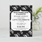 Verschwende nicht den Hipster Stache Mustache Retr Einladung (Stehend Vorderseite)