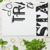 Verschwende nicht den Hipster Stache Mustache Retr Handtuch (Gefaltet)