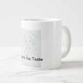 Verschwenden Sie die Kaffeetasse Jumbo-Tasse (Vorderseite Rechts)