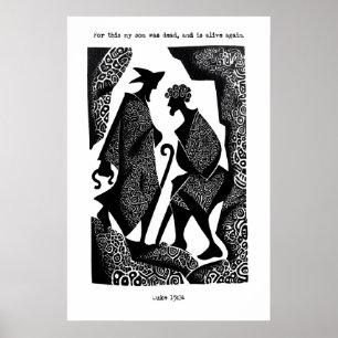 Verschwenderischer Sohn Kunstprint Lukas 15 24 Sch Poster