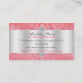 Verschwenderischer Visitenkarte (Rückseite)