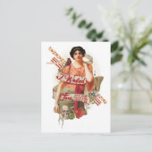 Verschwenderzeit Postkarte (Stehend Vorderseite)