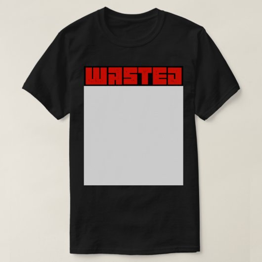 verschwendet T-Shirt (Design vorne)