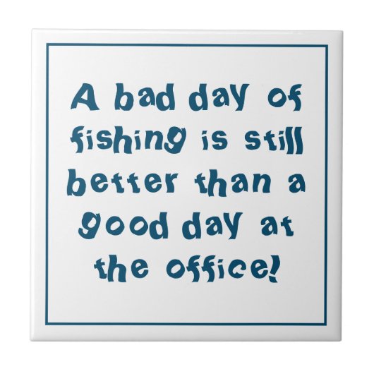 Verschwendung von Fischern mit Fangquoten Fliese (Vorderseite)