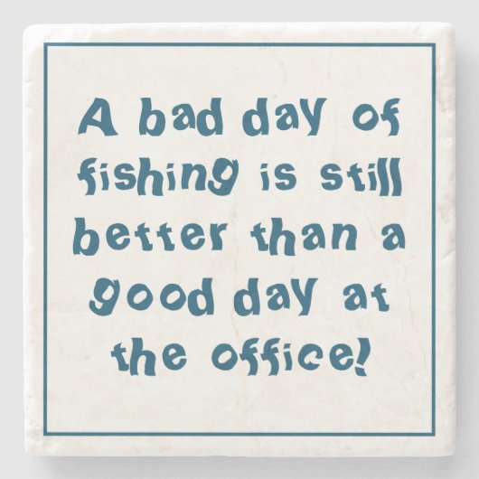 Verschwendung von Fischern mit Fangquoten Steinuntersetzer (Vorderseite)