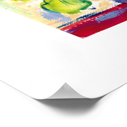 Verschwinde als Poster (Ecke)