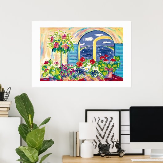 Verschwinde als Poster (Heimbüro)