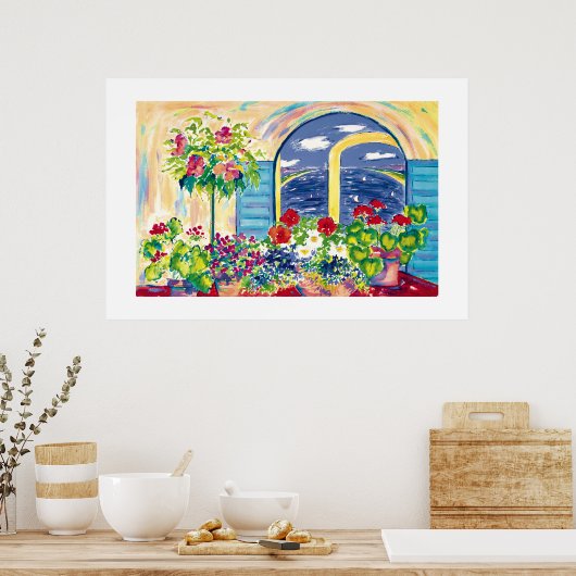 Verschwinde als Poster (Küche)