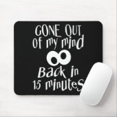 "Verschwinde aus meinem Kopf"-Mousepad Mousepad (Mit Mouse)