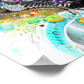 Verschwinde. Poster (Ecke)