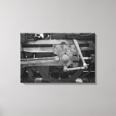 Verschwinden der Blues Leinwanddruck (Vorderseite)