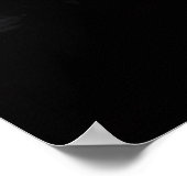 Verschwinden des Horizonts Poster (Ecke)