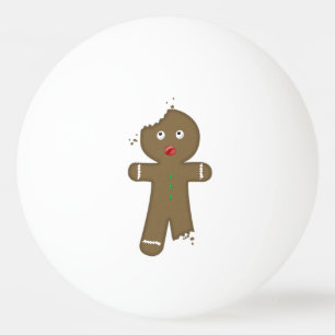 Verschwinden des Lebkuchenmannes Tischtennisball