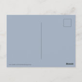 Verschwinden Postkarte (Rückseite)