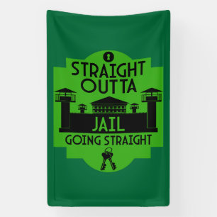 Verschwinden Sie aus dem Gefängnis Banner