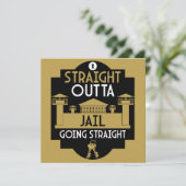 Verschwinden Sie aus dem Gefängnis Karte (Stehend Vorderseite)