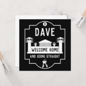 Verschwinden Sie aus dem Gefängnis Karte (Vorderseite/Rückseite Beispiel)