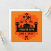 Verschwinden Sie aus dem Gefängnis Karte (Vorderseite/Rückseite Beispiel)