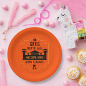 Verschwinden Sie aus dem Gefängnis Pappteller (Party)