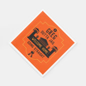 Verschwinden Sie aus dem Gefängnis Serviette (Ecke)