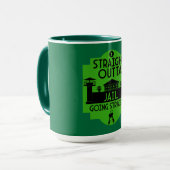 Verschwinden Sie aus dem Gefängnis Tasse (Vorderseite Links)