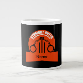 Verschwinden Sie aus dem Gefängnis, um zwei Tone T Jumbo-Tasse