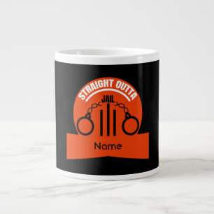 Verschwinden Sie aus dem Gefängnis, um zwei Tone T Jumbo-Tasse