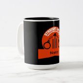 Verschwinden Sie aus dem Gefängnis Zweifarbige Tasse (Vorderseite Links)