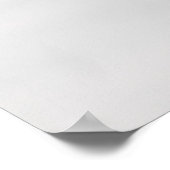 Verschwindende Hügel im Nebel Poster (Ecke)