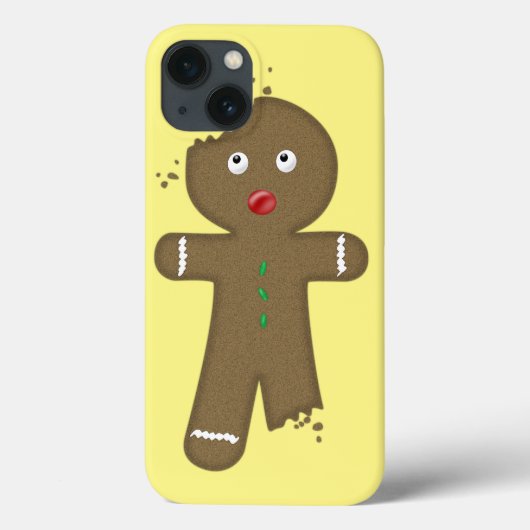 Verschwindender Gingerbread-Mann Case-Mate iPhone Hülle (Rückseite)