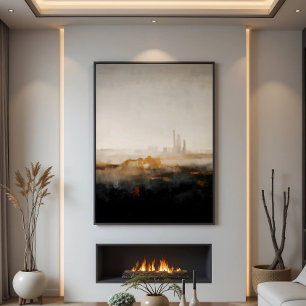 Verschwindender Horizont Poster
