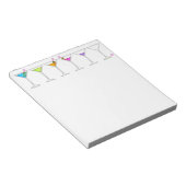 VERSCHWINDENDER MARTINI-NOTEPAD NOTIZBLOCK (angewinkelt)