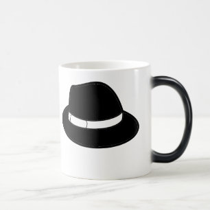 Verschwindene Blackhat Kaffee-Tasse Verwandlungstasse