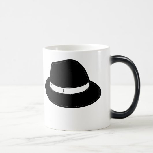 Verschwindene Blackhat Kaffee-Tasse Verwandlungstasse (Rechts)