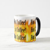 Verschwindene heiße Kaffee-Tasse Verwandlungstasse (VorderseiteRechts)