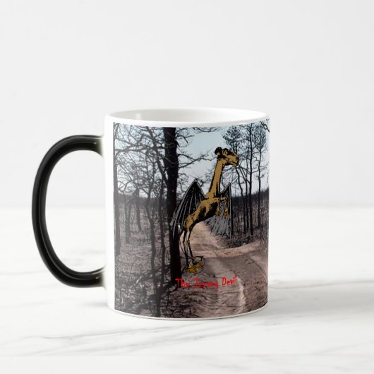 Verschwindene Jersey-Teufel-Tasse Verwandlungstasse (Links)