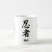 Verschwindene Ninja Kanji-Tasse Verwandlungstasse (Mittel)